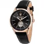 Maserati Men's Potenza Automatic Watch R8821124001 42mm Blue Dial Leather Strap