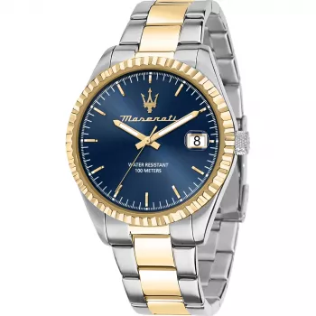 Maserati Men's Potenza Quartz Analog Watch R8853100027 43mm Stainless Steel