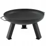 MASTER GRILL Garden Fire Pit 80 cm Round Steel Black