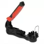 MASTER ZZ-070 Compression Crimping Tool for F, BNC, RCA Connectors, RG-59/RG-6, Adjustable Plunger, Ergonomic Handles