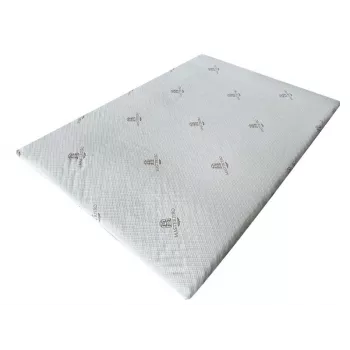 Mattress Topper Masterjero 180x200x5 cm – Medium-Soft Memory Foam with Washable Cover