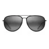 MAUI JIM Men's 554-02 Sunglasses - Matte Tortoise Frame, HCL® Bronze Lenses, PolarizedPlus2®