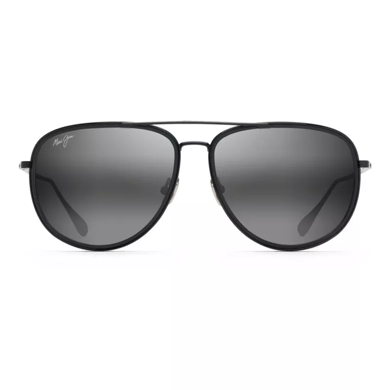 MAUI JIM Men's 554-02 Sunglasses - Matte Tortoise Frame, HCL® Bronze Lenses, PolarizedPlus2®