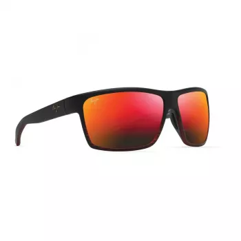 MAUI JIM RM839-07C Southern Cross Men's Sunglasses, Matte Black, Maui HT Lens, 57mm