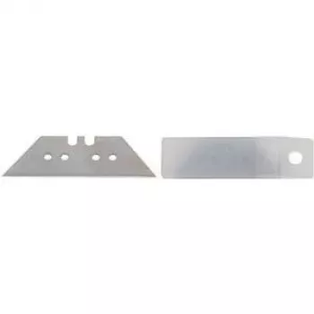 MAUL 7786909 Utility Knife Blades, Trapezoidal, 10-Pack, 52 mm Steel Blades for Carpet and Cardboard Cutting