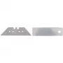 MAUL 7786909 Utility Knife Blades, Trapezoidal, 10-Pack, 52 mm Steel Blades for Carpet and Cardboard Cutting