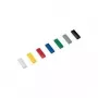 MAUL HEBEL Solid Magnet, 1.0 kg Holding Force, Rectangular 54 x 19 mm, Black, Break-Resistant Plastic 61650-90