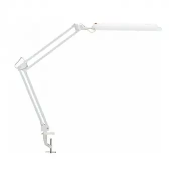 MAUL LED Desk Lamp Atlantic with Clamp Base White