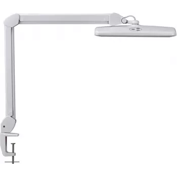 MAUL LED Desk Lamp Intro Dimmable with Clamp Base White