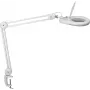 MAUL LED Magnifying Lamp Viso with Clamp Base, 10W, 900lm, 6500K, 5 Dioptres, Black