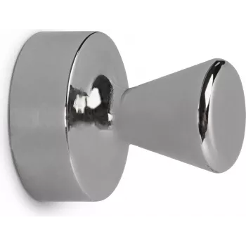 MAUL Neodymium Cone Magnet, 15 mm Diameter, Nickel-Plated, 7 kg Holding Force, 1 Piece 6168796