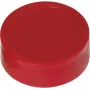 MAUL Round Magnet Ø 34 mm Red 10 Pieces (61733-25)