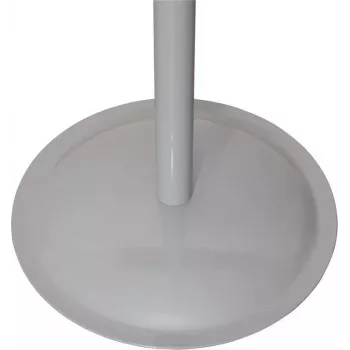 MAULsaphir Lite Coat Stand Grey 8 Hooks 1700 mm Steel Concrete Base 9401582