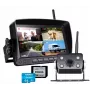 MBG line 7-Inch Reversing Camera Kit with CCD Camera, 18 IR LEDs, IP67, Dual Video Inputs SNR-X77+607T1