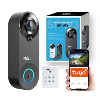 MBG LINE SF W3 Video Doorphone Black