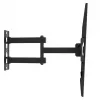 MCN Maclean MC-191 Full Motion TV Wall Mount for 32-55 inch Screens, VESA 400x400, 30 kg, Black