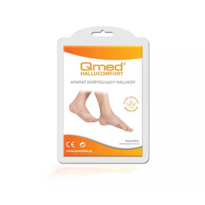 MDH Hallucomfort Hallux Valgus Correcting Device – Adjustable Night Splint for Bunion Relief, Universal Fit