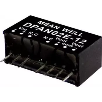 MEAN WELL DPAN02A-15 DC-DC Converter Module 2W 5V to 15V SIP4