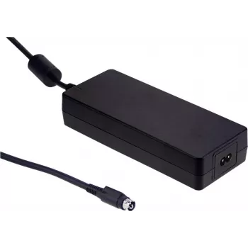 MEAN WELL GSM160B12-R7B 140W 12V 11.67A Medical AC/DC Desktop Power Adapter with 4-Pin DIN Output