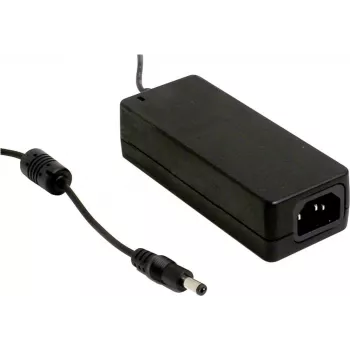 MEAN WELL GSM40A05-P1J Medical Power Supply 30W 5V 6A with DC Plug