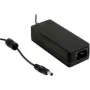 MEAN WELL GSM40A07-P1J Medical-Grade 40W AC/DC Power Supply with 7.5V DC Output and 2.1x5.5mm Barrel Plug