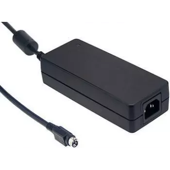 MEAN WELL GST120A48-R7B 120W 48V 2.5A Desktop AC/DC Power Supply with 5.5x2.5mm DC Plug