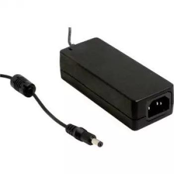 MEAN WELL GST60A07-P1J 60W 7.5V 8A Desktop Power Supply, Black