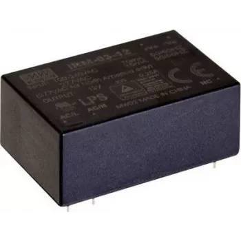 MEAN WELL IRM-03-9S 3W 9V DC PCB Mount Encapsulated AC-DC Power Supply Module