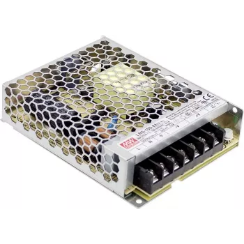 MEAN WELL LRS-100-24 108W Single Output Industrial Power Supply 24V DC 4.5A Metal Enclosure