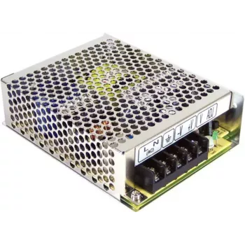 MEAN WELL RD-65A 65W Dual Output AC/DC Power Supply - 5V/8A + 12V/2.5A, 88-264VAC Input, Passive Cooling, Silver