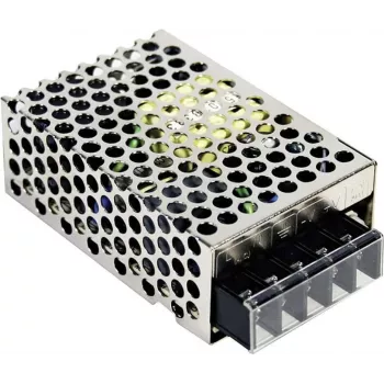 MEAN WELL RS-25-15 25.5W 15V 1.7A Enclosed Switching Power Supply