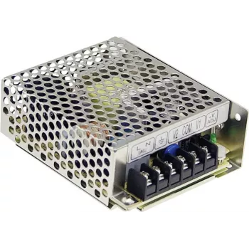 MEAN WELL RS-35-5 30W 5V 6A Enclosed Switching Power Supply, 85-264VAC Input, Metal Case
