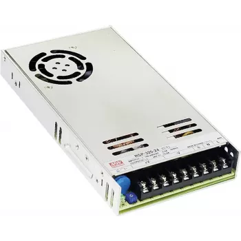 MEAN WELL RSP-320-15 321W 1U Low Profile Enclosed Power Supply with Active PFC