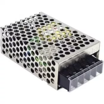 MEAN WELL SD-15A-24 15W DC-DC Converter, 24V 0.625A, 19.2-36V Input, Chassis Mount