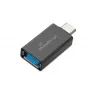 MEDIARANGE MRCS216 USB-A to USB-C Adapter, Black, 5 Gbps