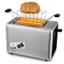 Medion Life MD12102 Toaster Silver 850 W 2-Slice 7 Browning Levels LED Display