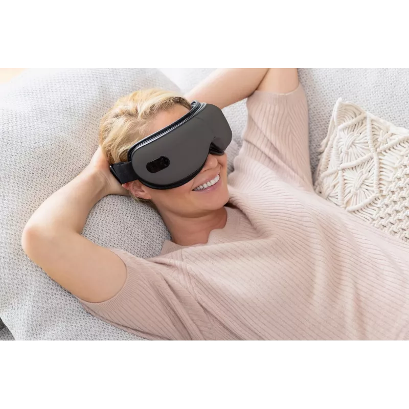 MEDISANA EM 150 Eye Massager with Heat and Music, White 88569