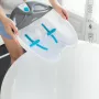 MEDISANA FS 350 Foot Spa with Bubble and Vibration Massage, Heating, Rollers, Pedicure Attachments