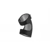 MEDISANA KM 100 Knee Vibration Massager with Heat and Compression, 3 Programs, 3 Intensities, LCD, Rechargeable, Grey/Black