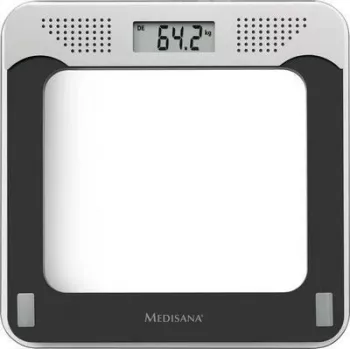 Medisana PS 425 Digital Personal Scale 180 kg Black Grey Glass 40448