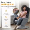 MEDISANA RS 670 Lounge Chair Shiatsu Massage Chair with Heat and Vibration, Black/Anthracite