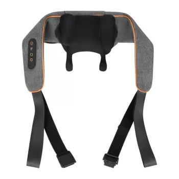 Medivon Collar Simple 2 Shiatsu Neck and Shoulder Massager with Heat, Black