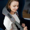 Medivon Collar Simple 2 Shiatsu Neck and Shoulder Massager with Heat, Black