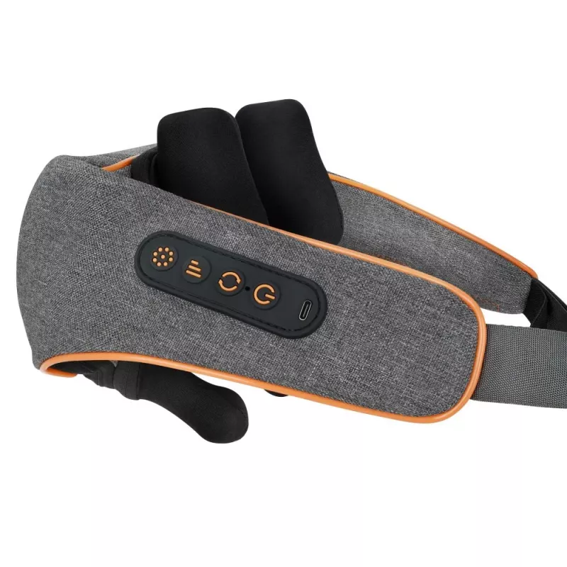 Medivon Collar Simple 2 Shiatsu Neck and Shoulder Massager with Heat, Black