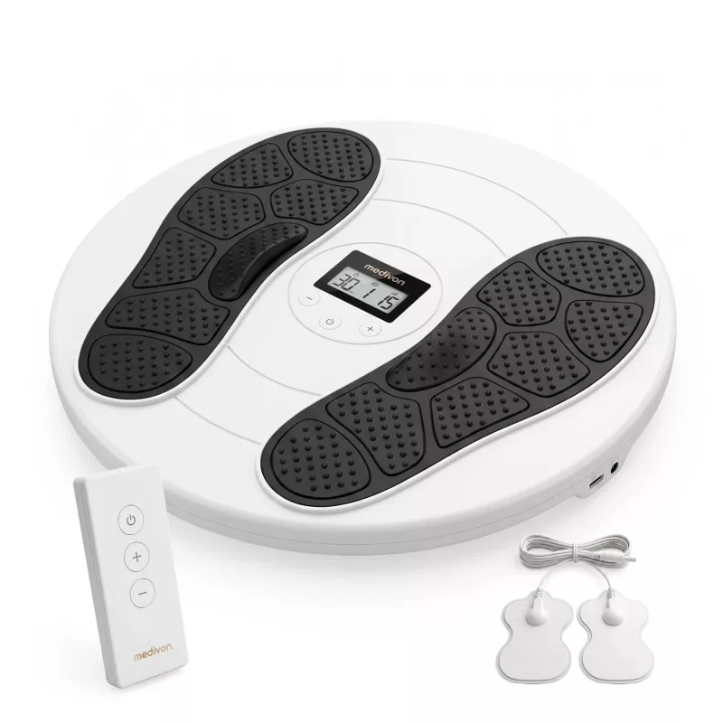 Medivon Flux TENS + EMS White - 2 Channel Digital Muscle Stimulator