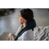 Medivon Hyperion Collar Shiatsu Neck and Shoulder Massager with Heat, 8 Massage Heads, 3 Intensity Levels, Black/Grey
