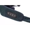 Medivon Hyperion Collar Shiatsu Neck and Shoulder Massager with Heat, 8 Massage Heads, 3 Intensity Levels, Black/Grey