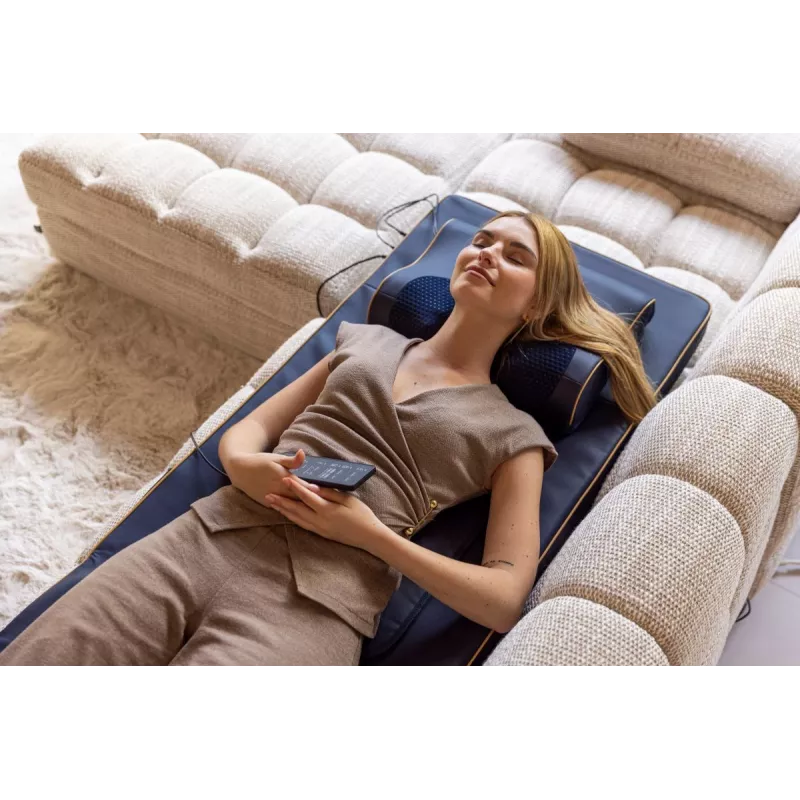 MEDIVON Yoga PRO Massage Mat with 10 Motors, Heat Function and 9 Programs
