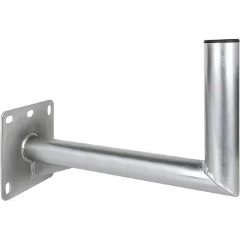 Megasat WB 40 Wall Mount for Satellite Dishes, Aluminium/Steel, 40 cm Arm, Silver 110149