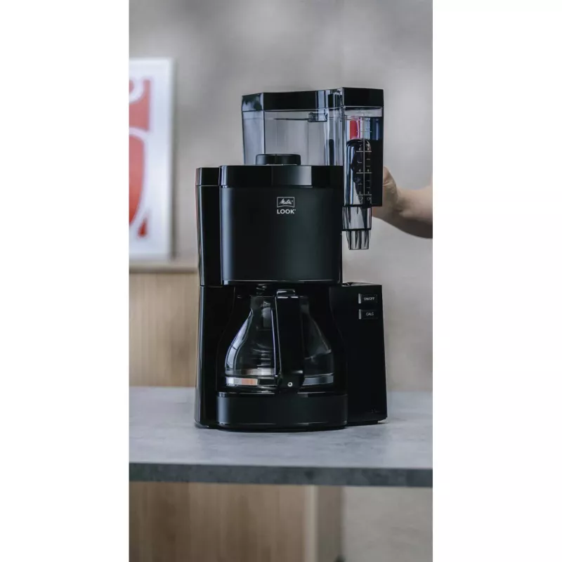Melitta Look V 1025-02 Filter Coffee Maker, Black
